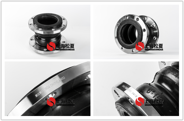 DN150不銹鋼雙球法蘭<a href='http://www.yx-wy.com' target='_blank'><u>橡膠接頭</u></a>